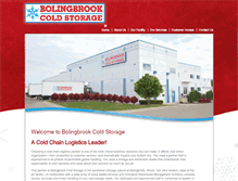 Tablet Screenshot of bolingbrookcoldstorage.com